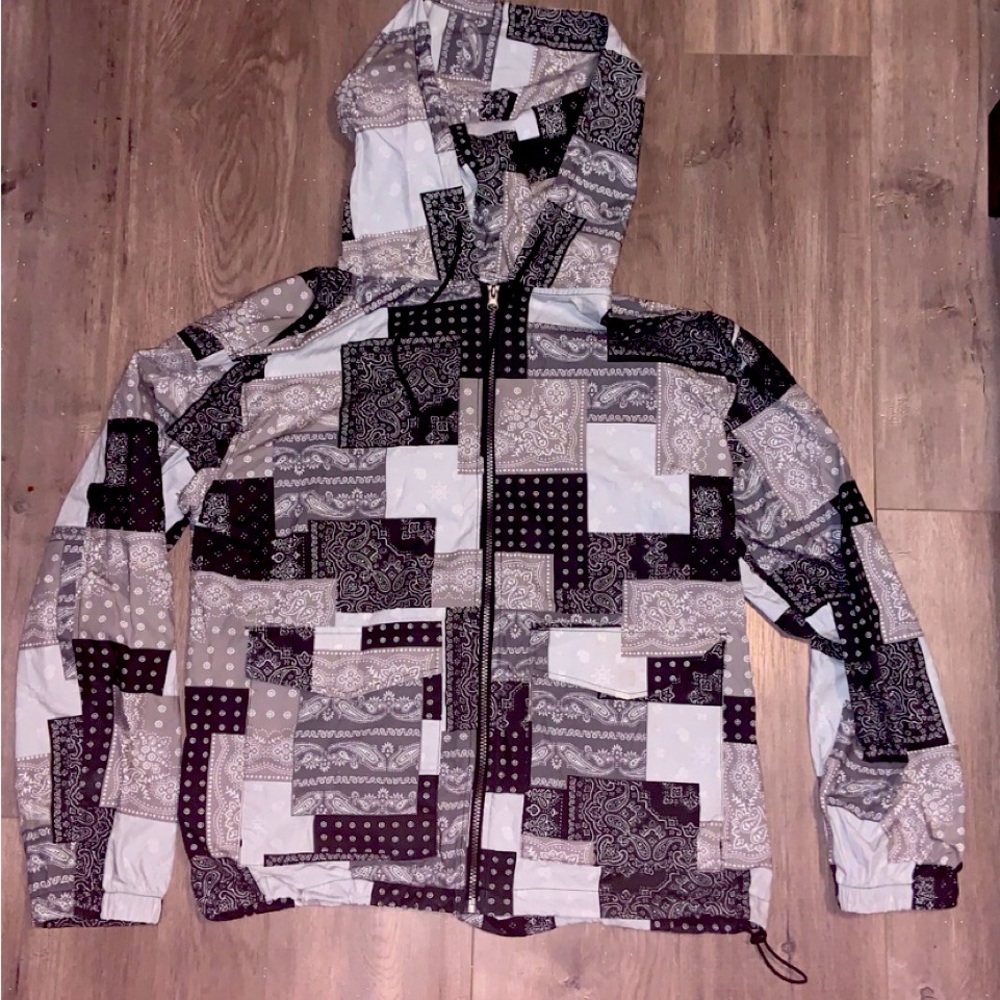 Paisley Rain Coat L